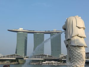 Merlion, Marina Bay Sands, Singapur
