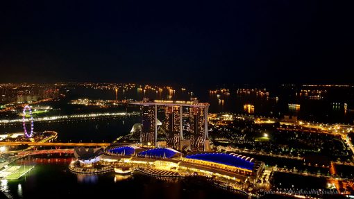 Singapur bei Nacht