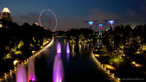 Singapur bei Nacht