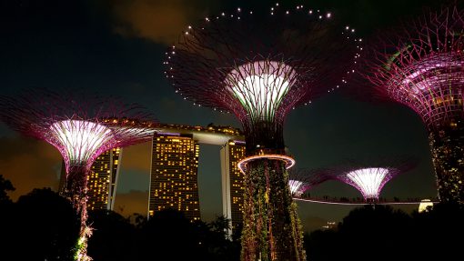 Singapur bei Nacht