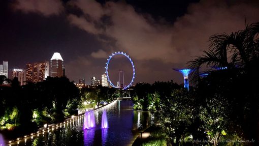 Singapur bei Nacht